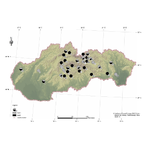 Distribution and characterization of Dothistroma needle blight pathogens on Pinus mugo in Slovakia